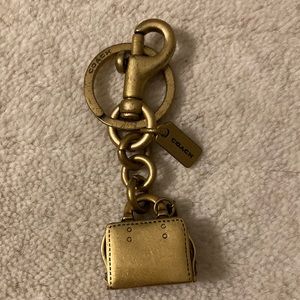 Coach purse keychain
